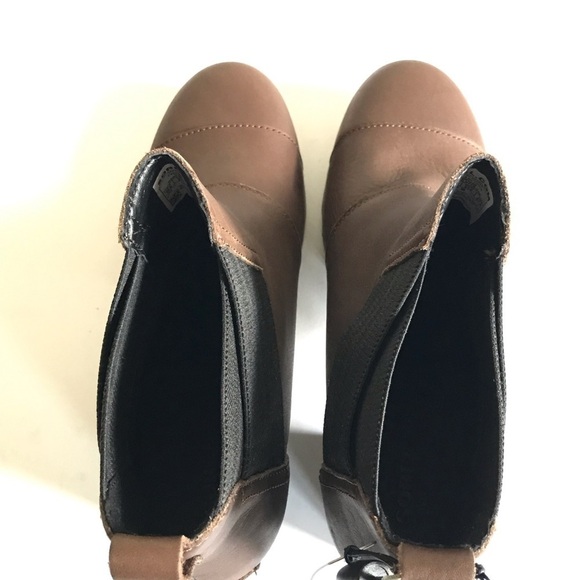 Sorel Addington Chelsea Waterproof Chunky Lugged Block Heel Boots Sz 10.5 - Picture 5 of 7